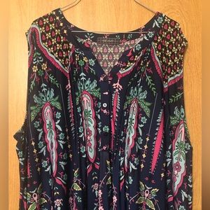 Ice Silk 3XL sleeveless maxi dress